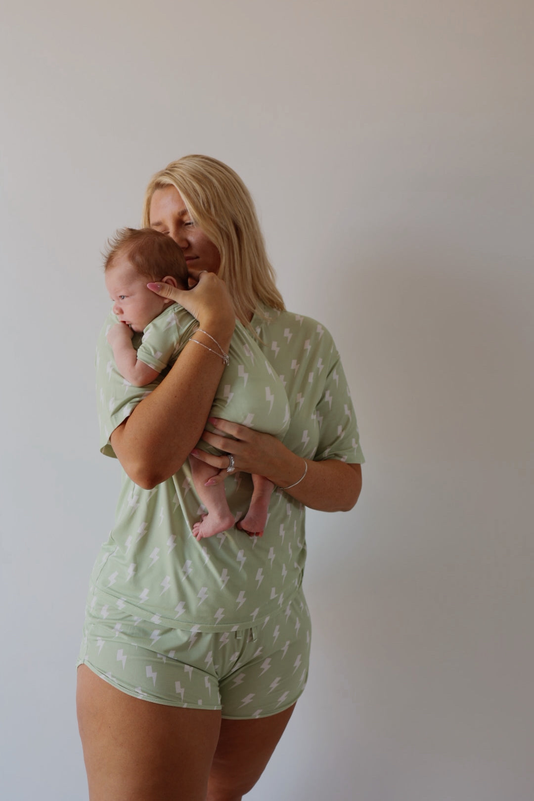 women’s bamboo shorts set // flash (mama + me)
