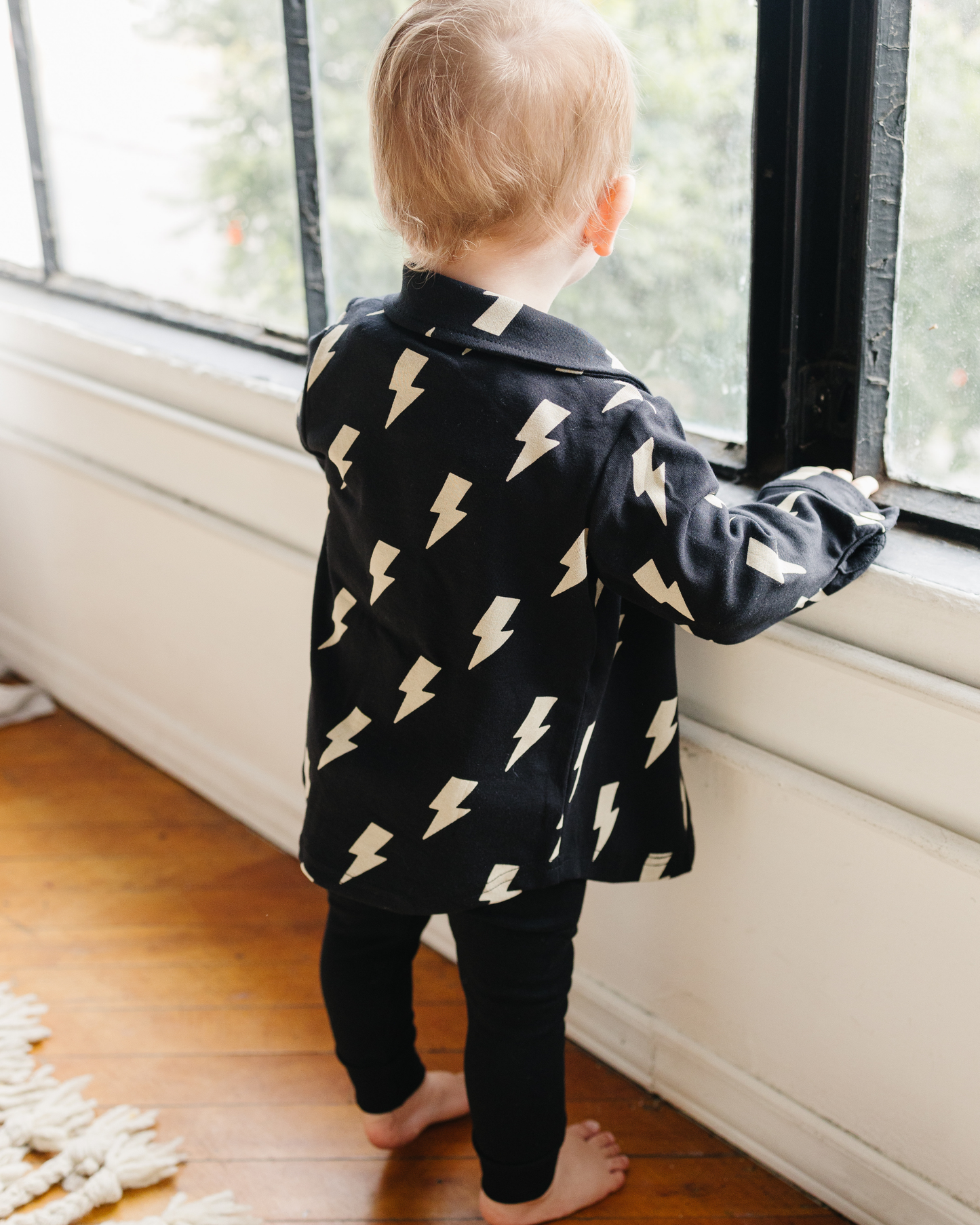 shacket // black bolts (available in extended sizing up to 8/9)