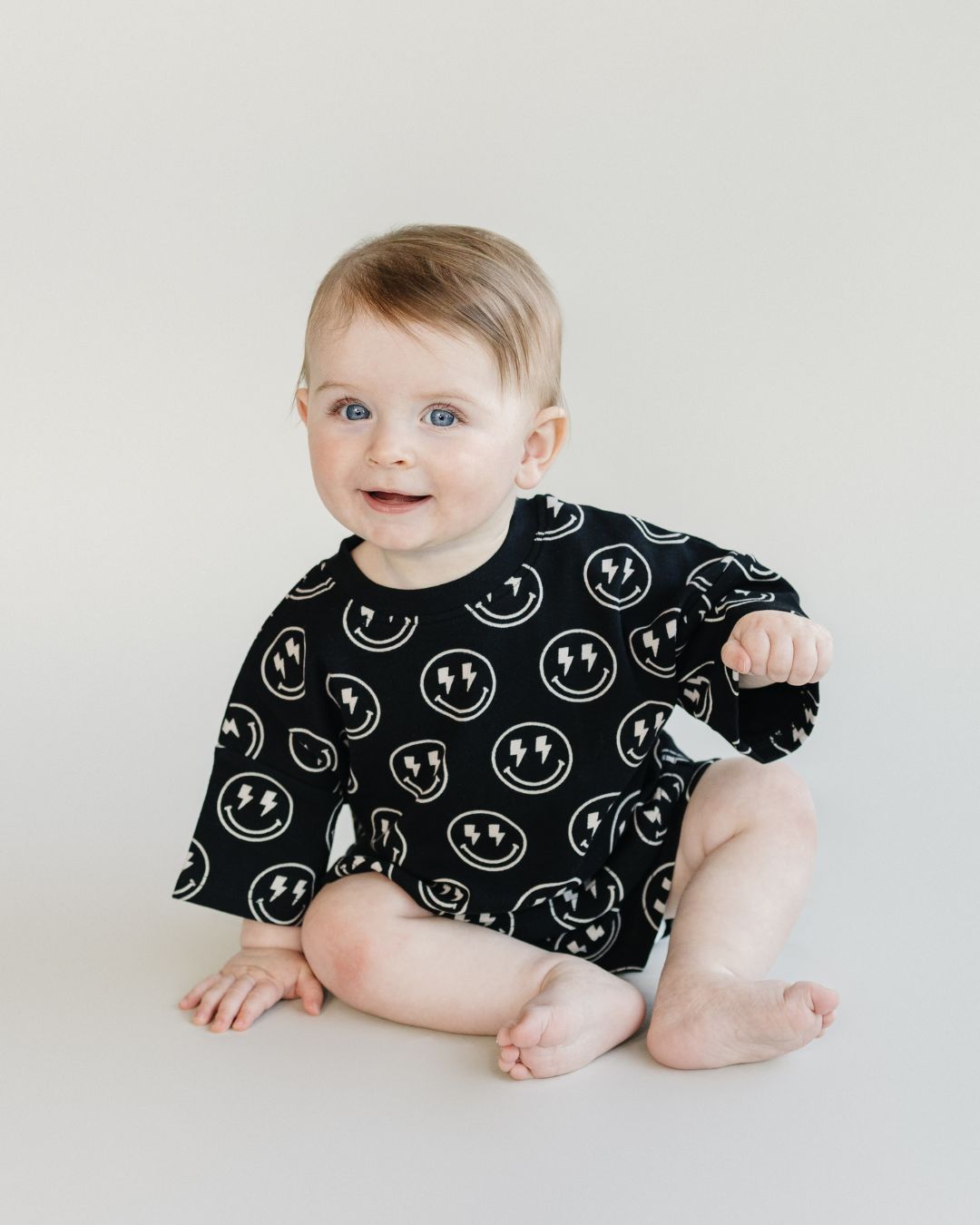 shorts set // electric smiley (available in EXTENDED SIZING!)