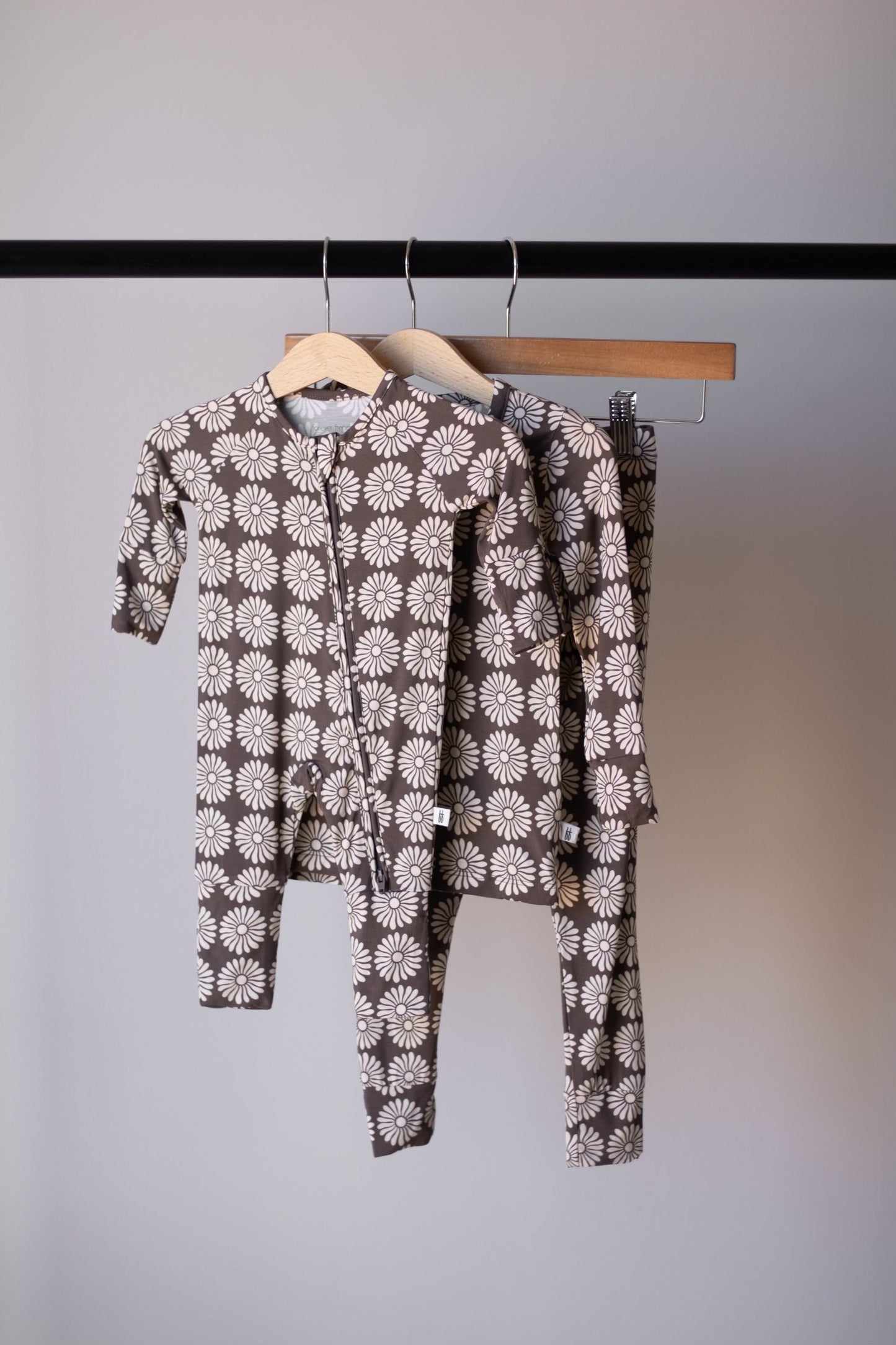 retro floral bamboo pajamas // ZIPPY