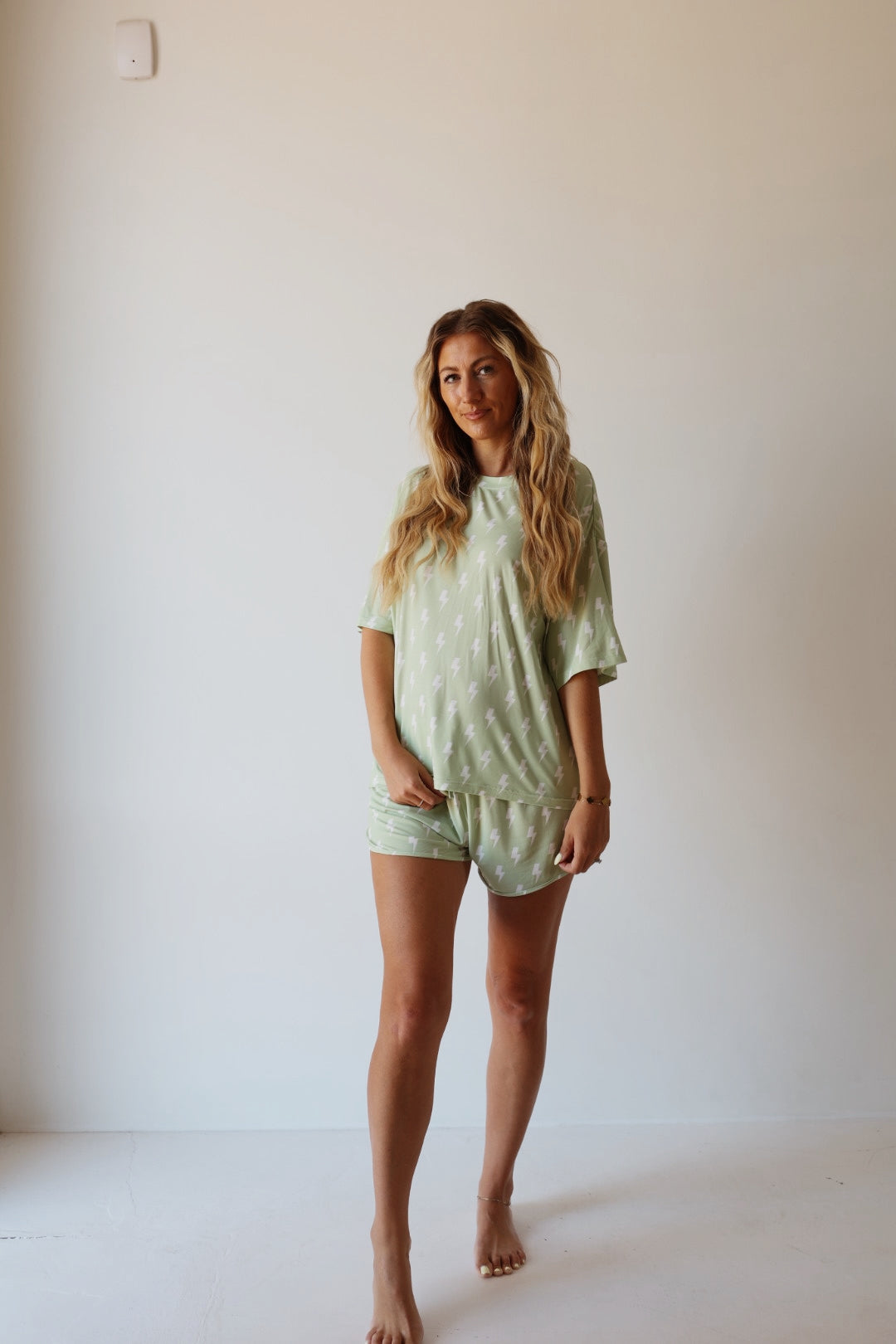 women’s bamboo shorts set // flash (mama + me)