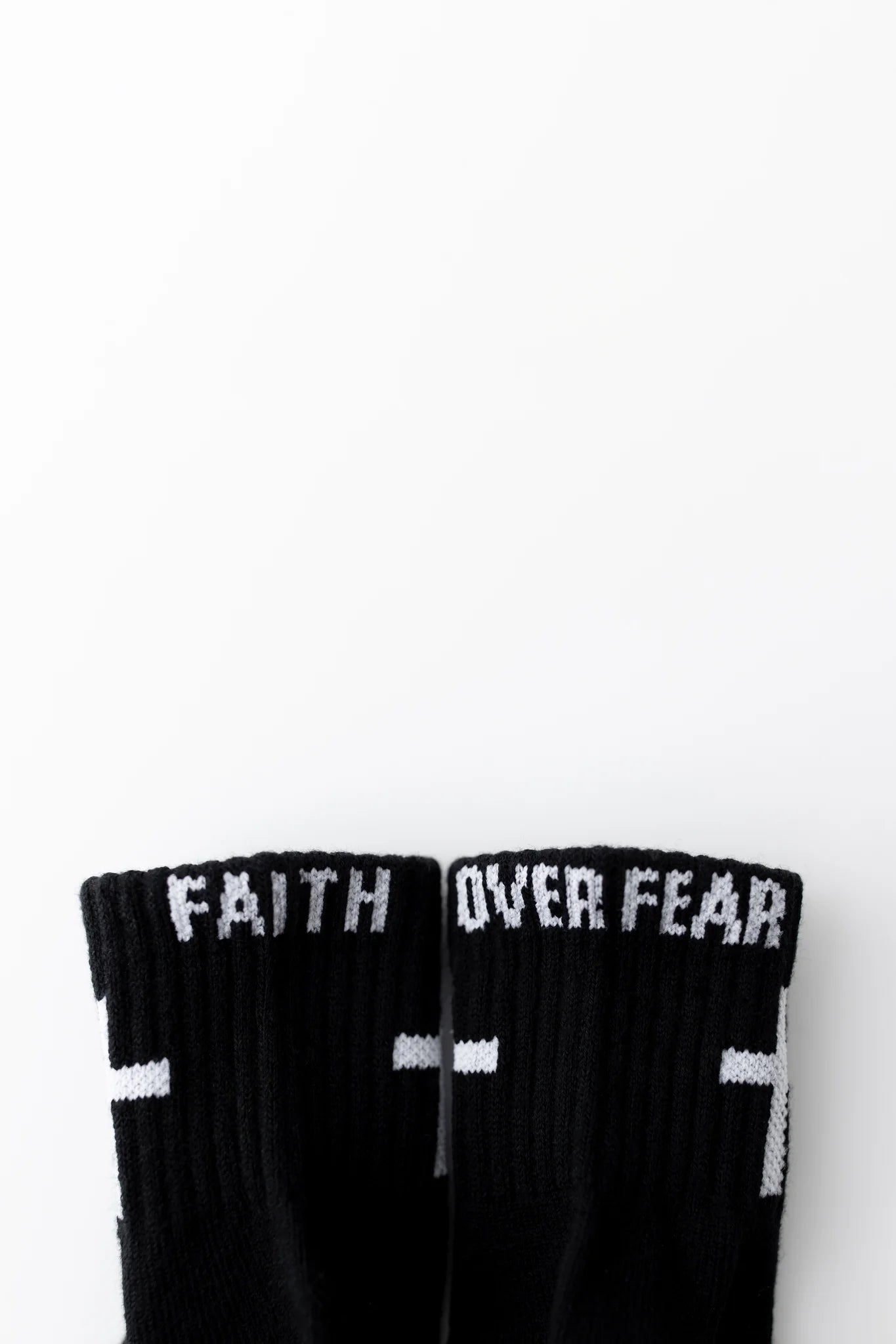 faith over fear socks