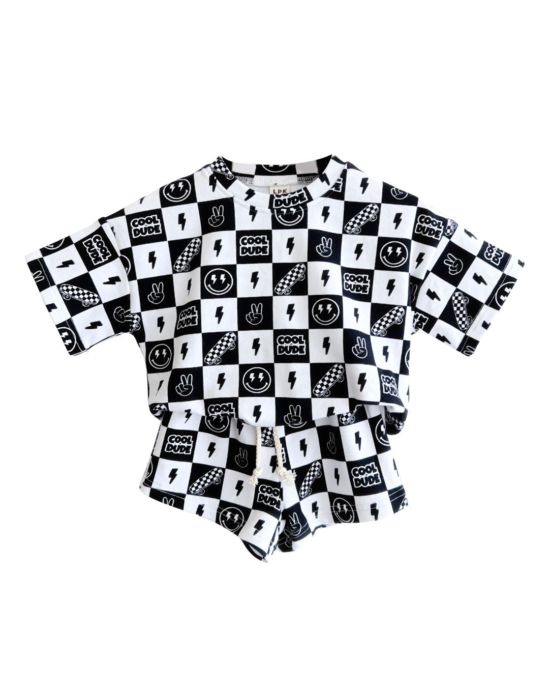 shorts set // cool dude (available in EXTENDED SIZING!)