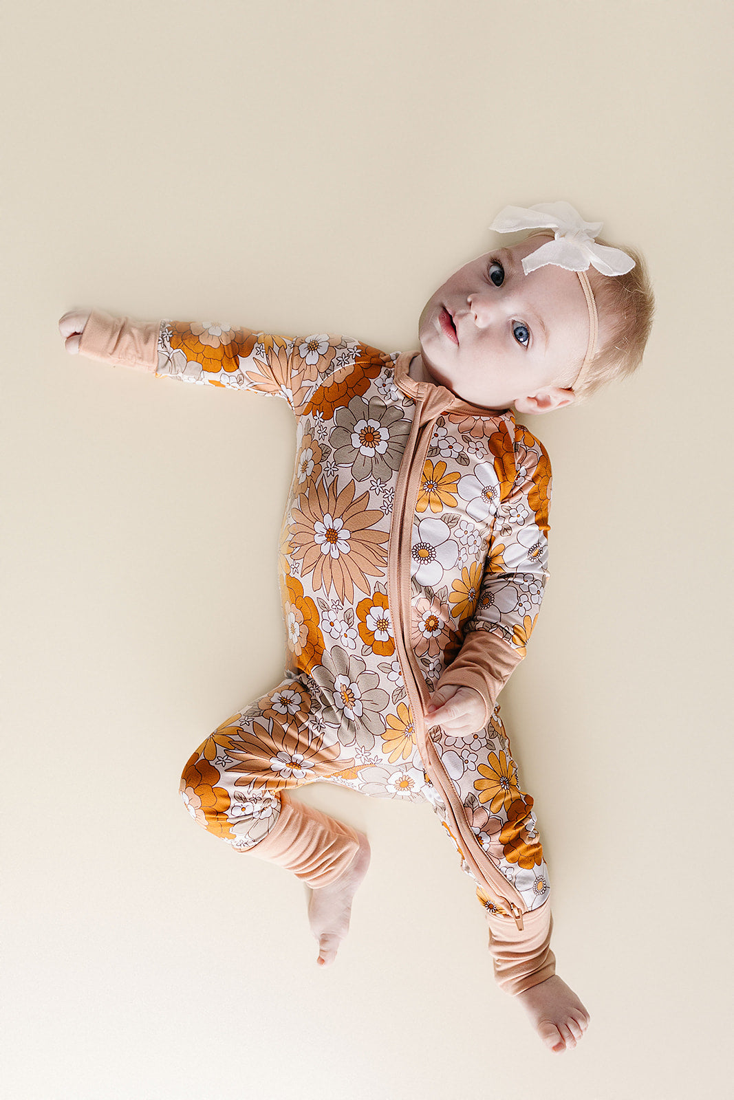 petal pop bamboo pajamas // ZIPPY