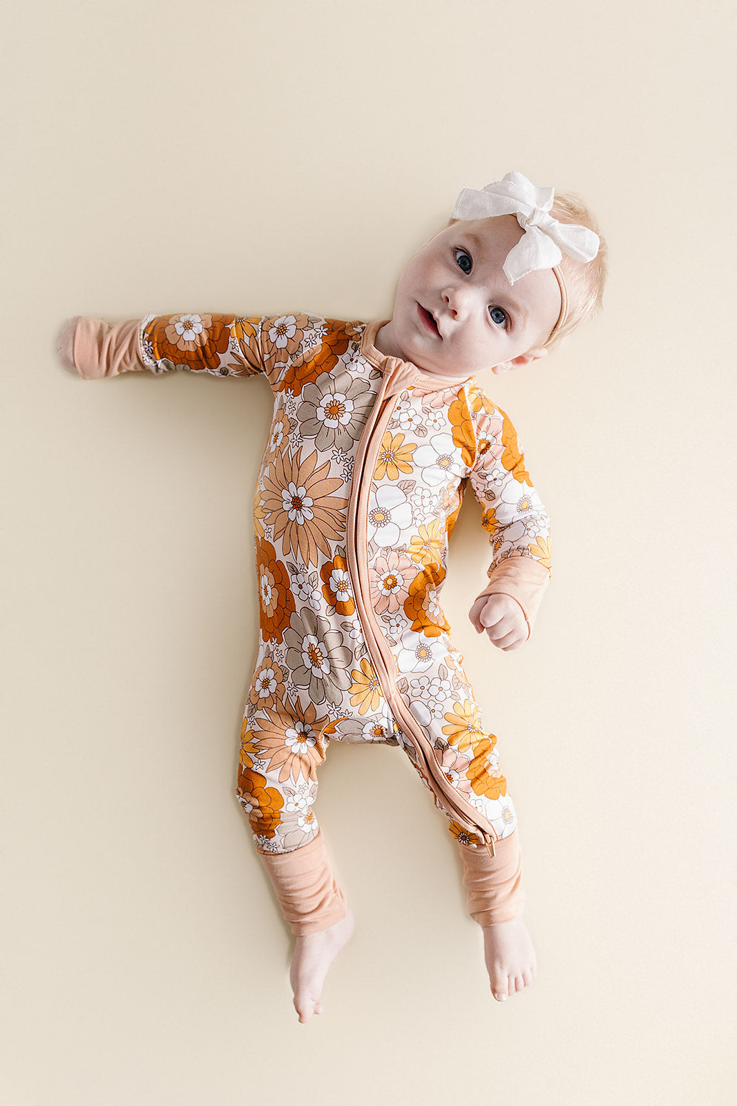 petal pop bamboo pajamas // ZIPPY