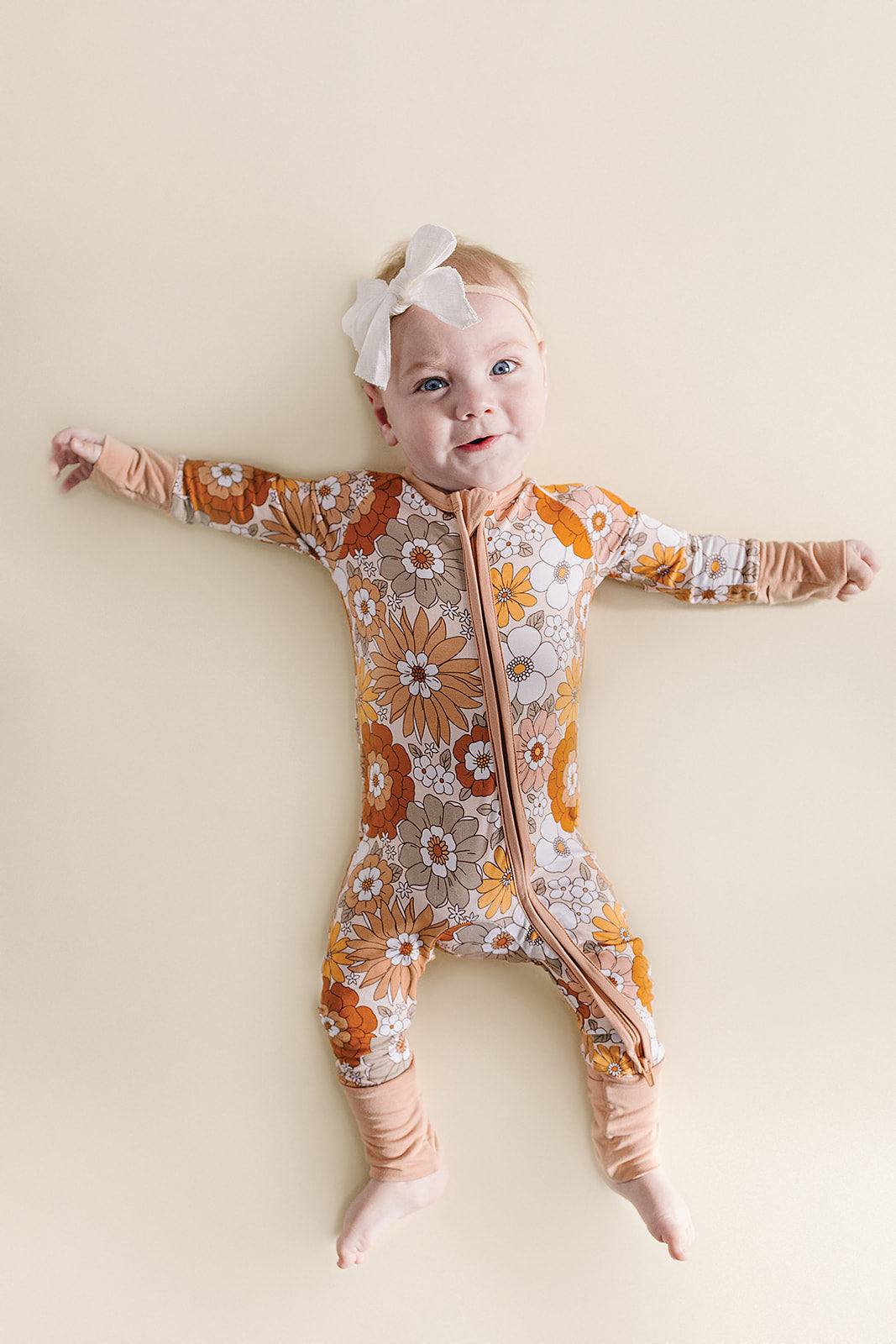 petal pop bamboo pajamas // ZIPPY