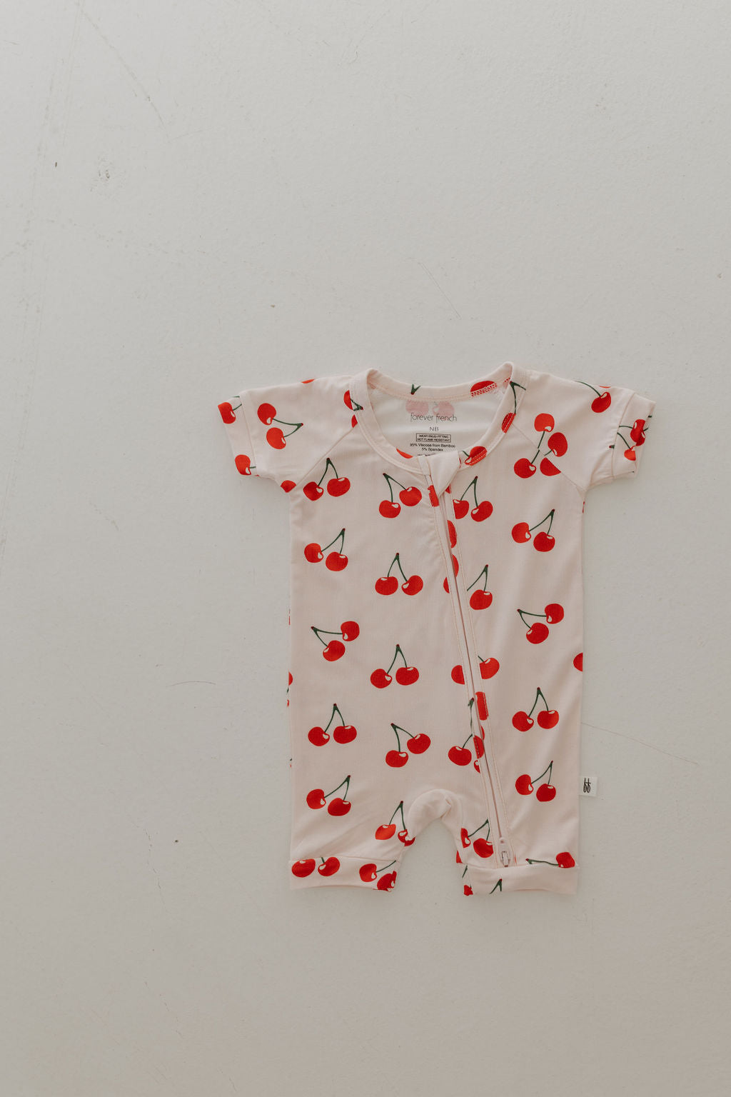 cherry orchard bamboo pajamas // SHORTIE