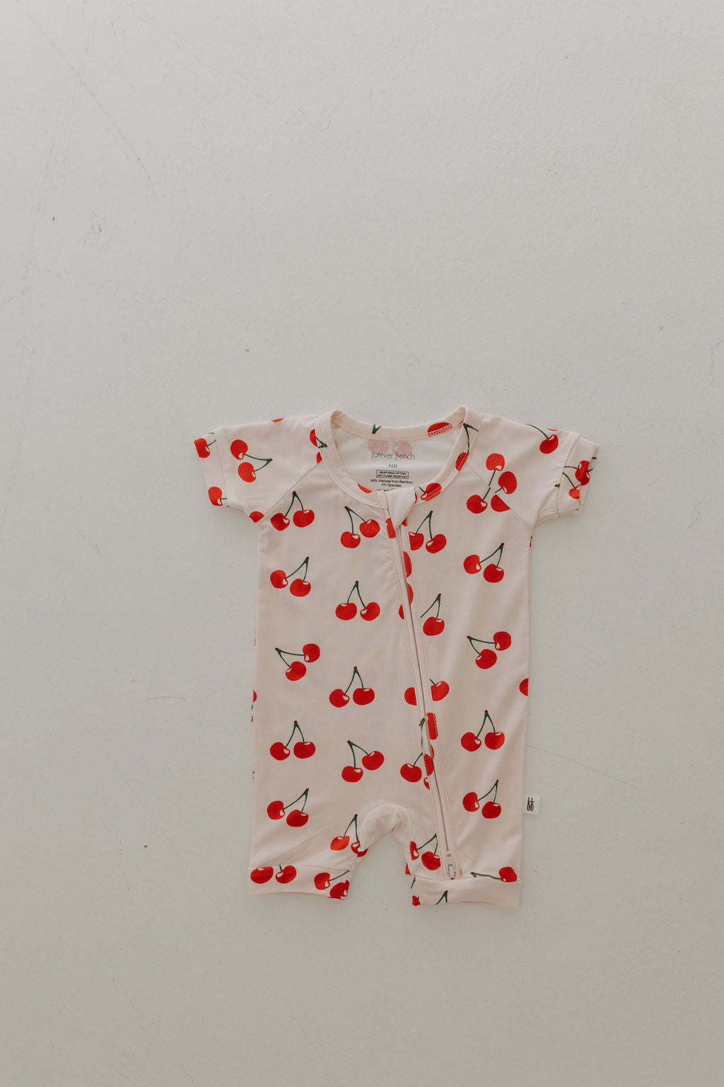 cherry orchard bamboo pajamas // SHORTIE