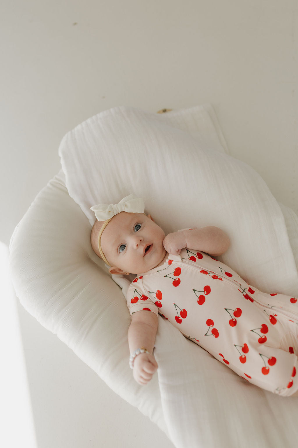 cherry orchard bamboo pajamas // SHORTIE
