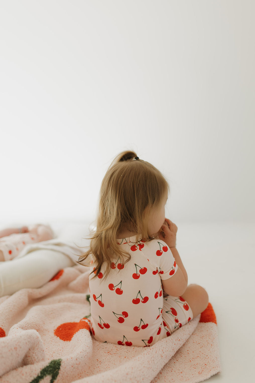 cherry orchard bamboo pajamas // SHORTIE