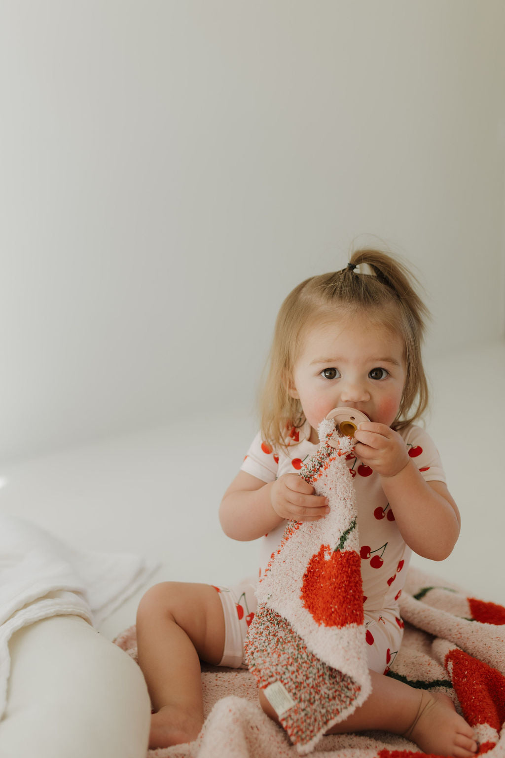 cherry orchard bamboo pajamas // SHORTIE