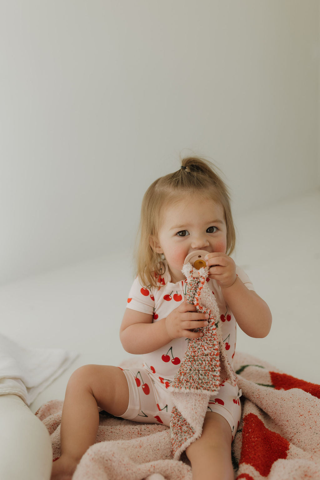 cherry orchard bamboo pajamas // SHORTIE