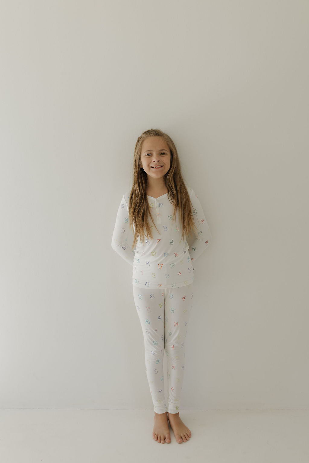 autism awareness Charli Counts bamboo pajamas // LONG-SLEEVE TWO-PIECE SET (sizing up to 10/12)