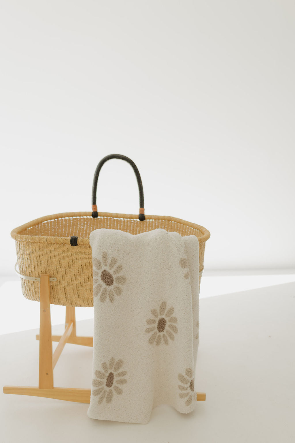 plush blanket // daisy fields