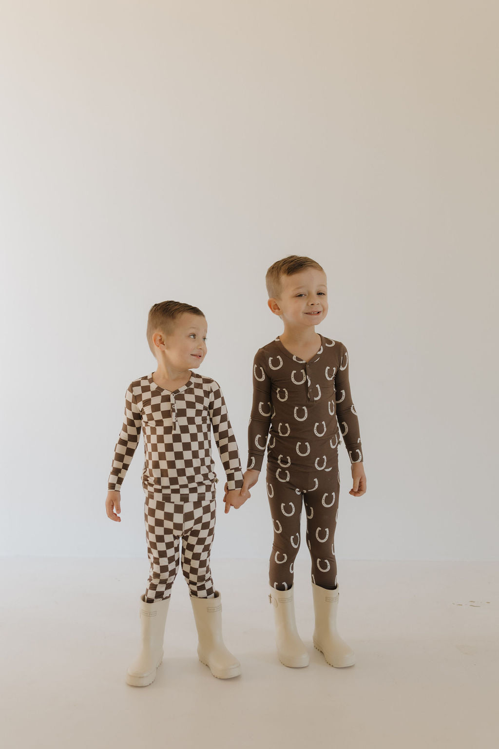 giddy up bamboo pajamas // LONG-SLEEVE TWO-PIECE SET (sizing up to 8/9)