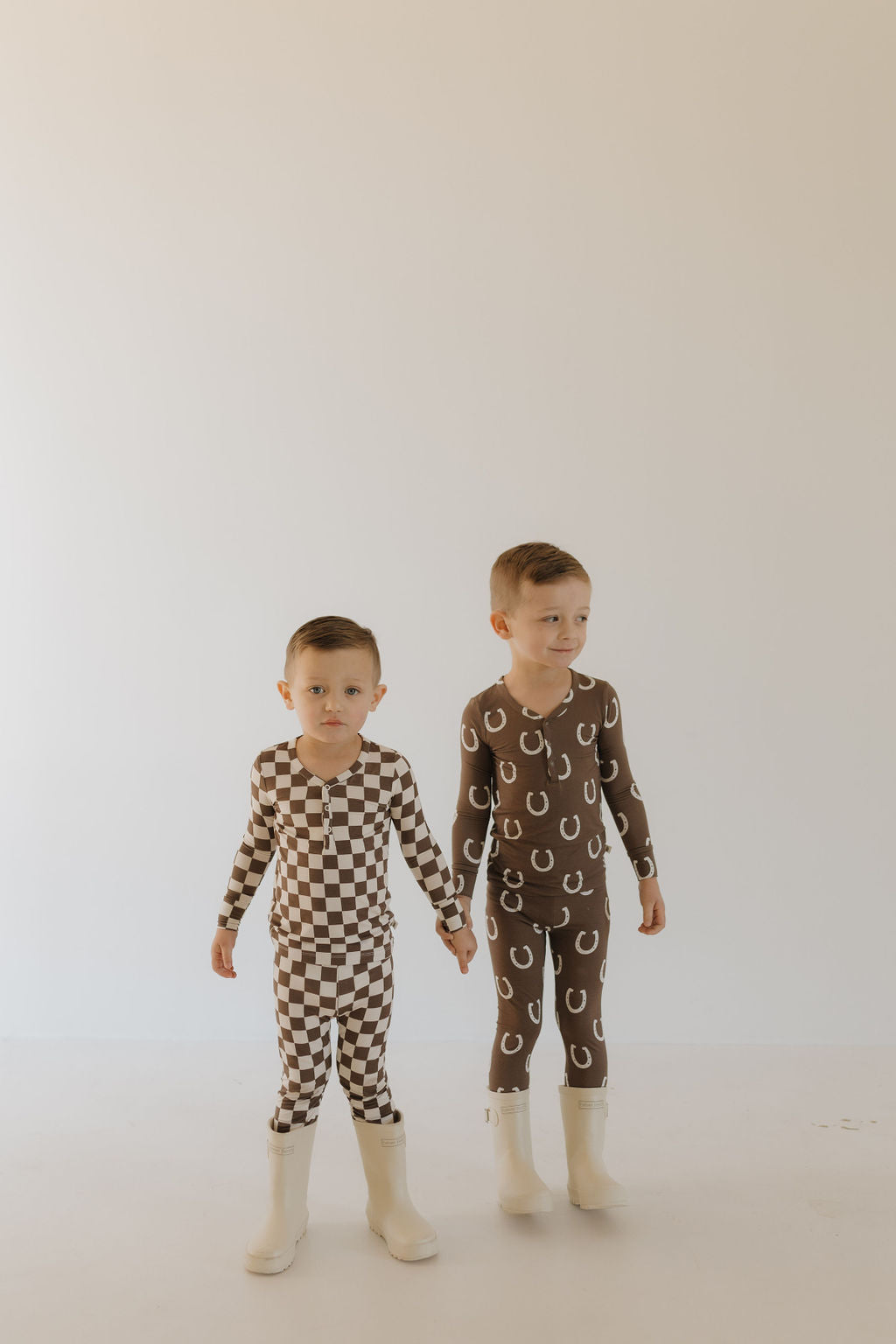 giddy up bamboo pajamas // LONG-SLEEVE TWO-PIECE SET (sizing up to 8/9)