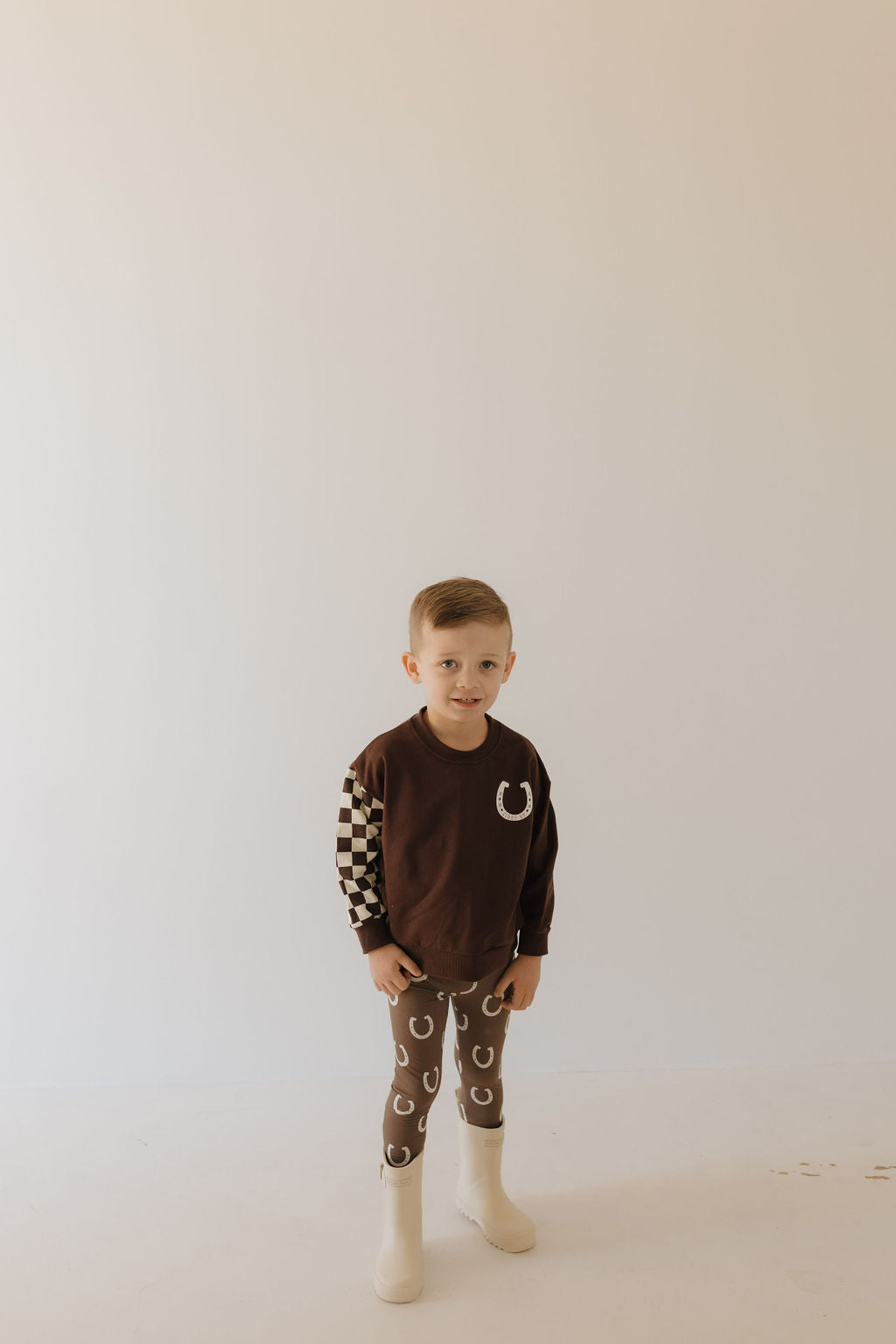 giddy up bamboo pajamas // LONG-SLEEVE TWO-PIECE SET (sizing up to 8/9)