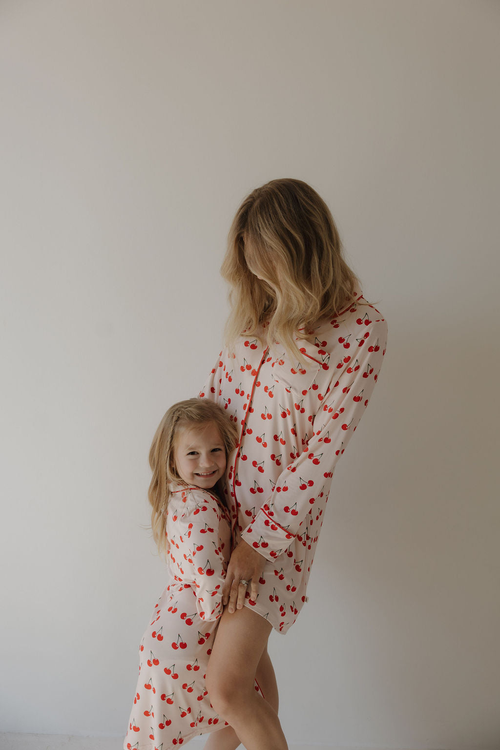 women’s bamboo night gown // cherry orchard