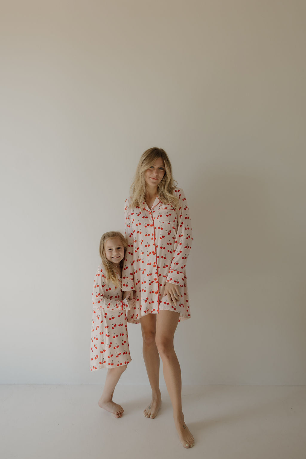 women’s bamboo night gown // cherry orchard