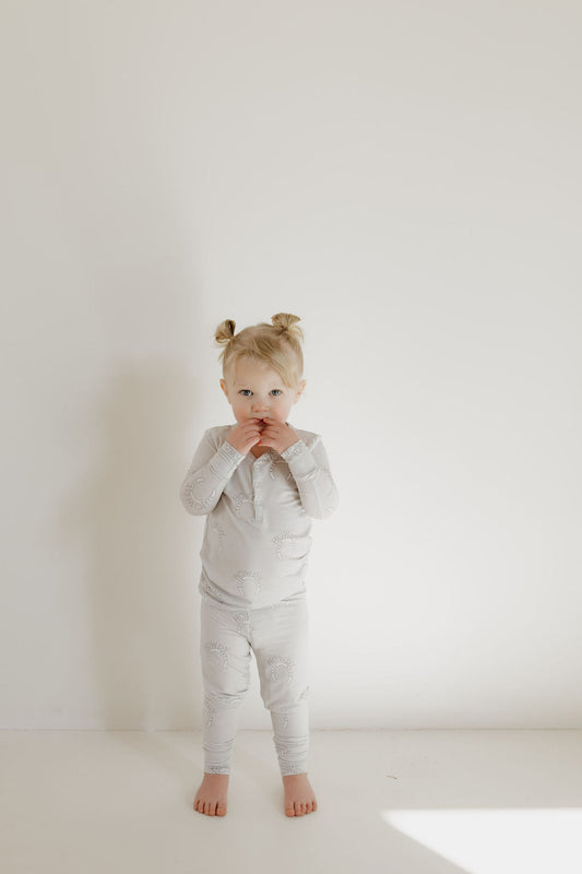 howdy bamboo pajamas // LONG-SLEEVE TWO-PIECE SET (sizing up to 8/9)
