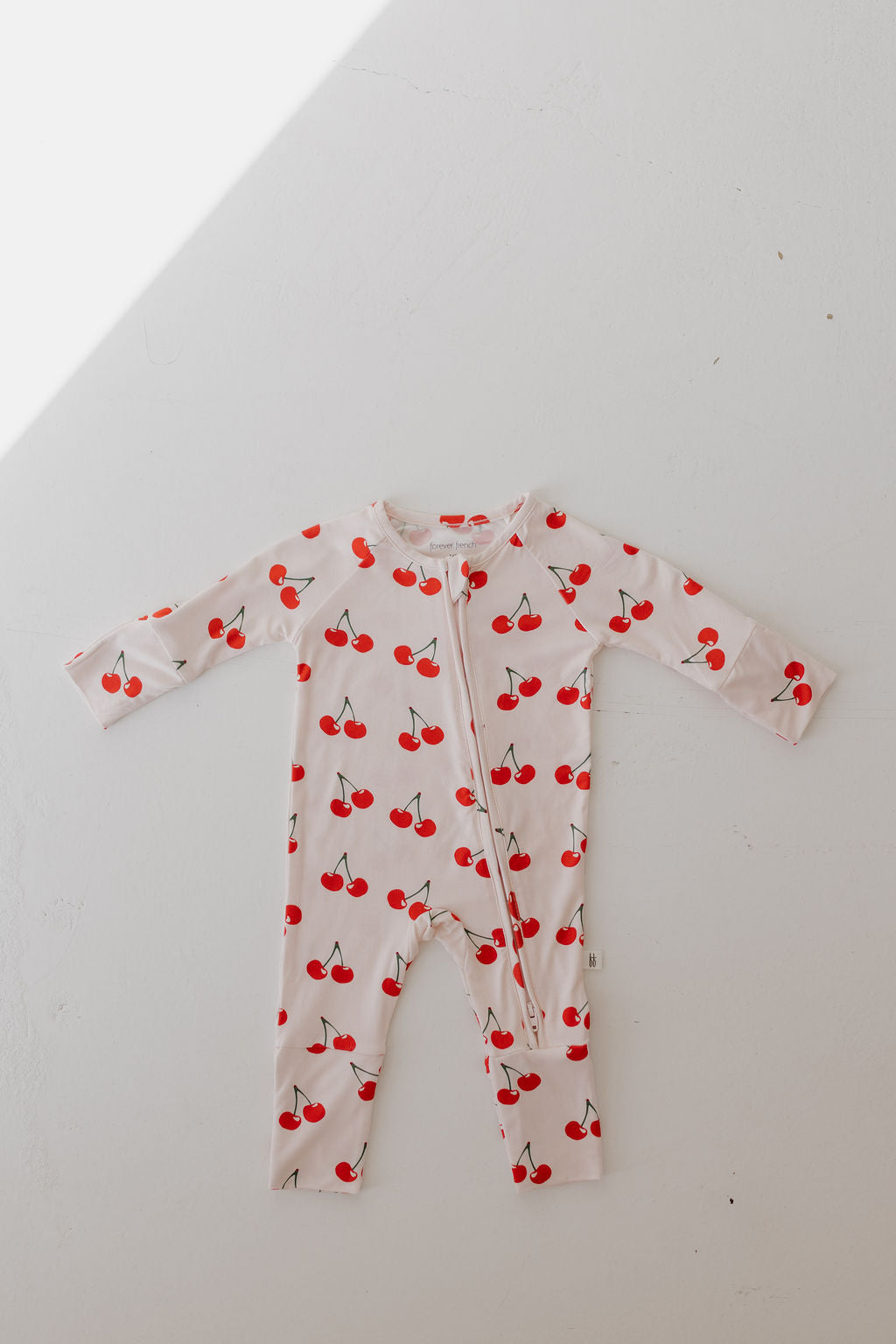 cherry orchard bamboo pajamas // ZIPPY