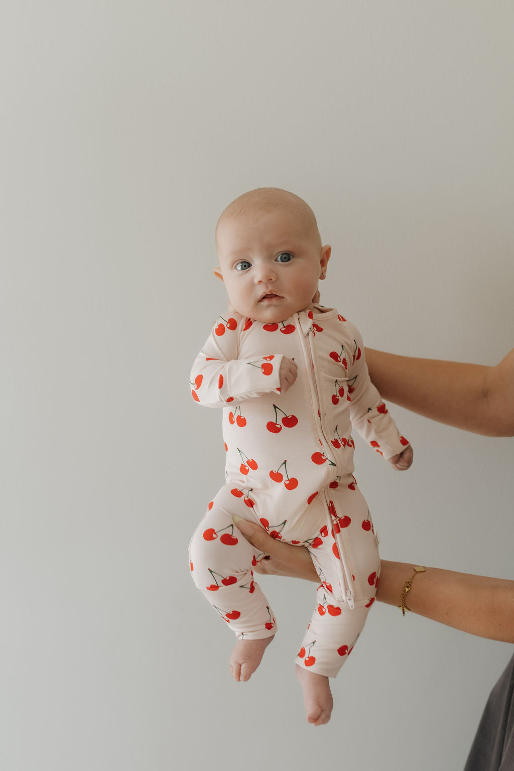 cherry orchard bamboo pajamas // ZIPPY