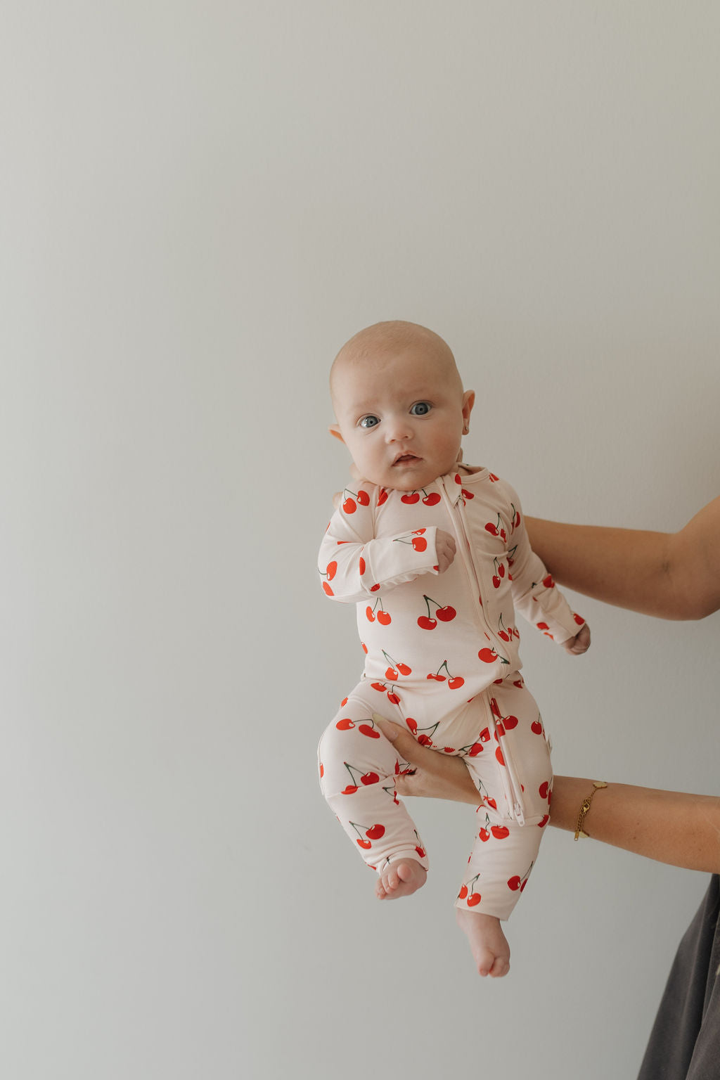 cherry orchard bamboo pajamas // ZIPPY