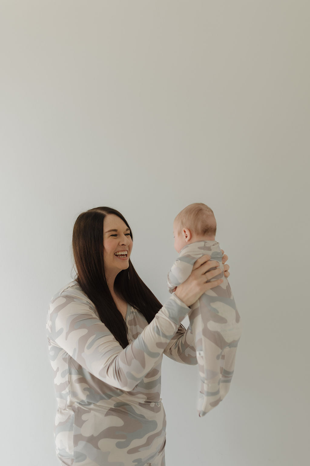 women's bamboo pajamas // camo