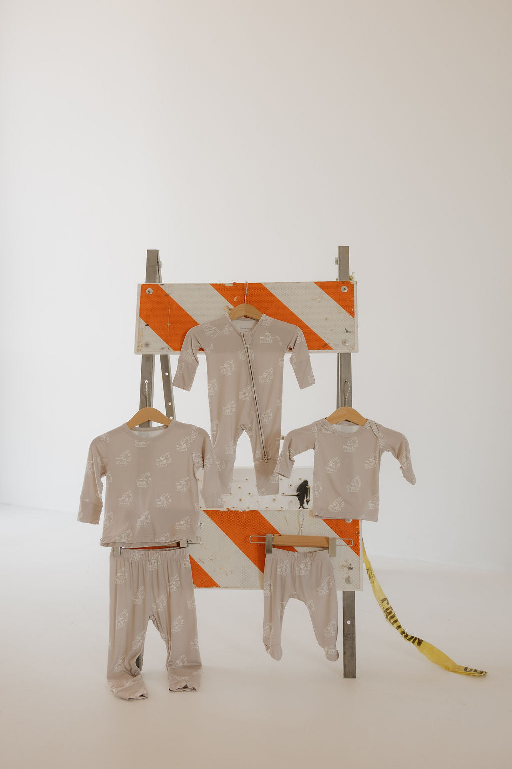 excavator bamboo pajamas // ZIPPY