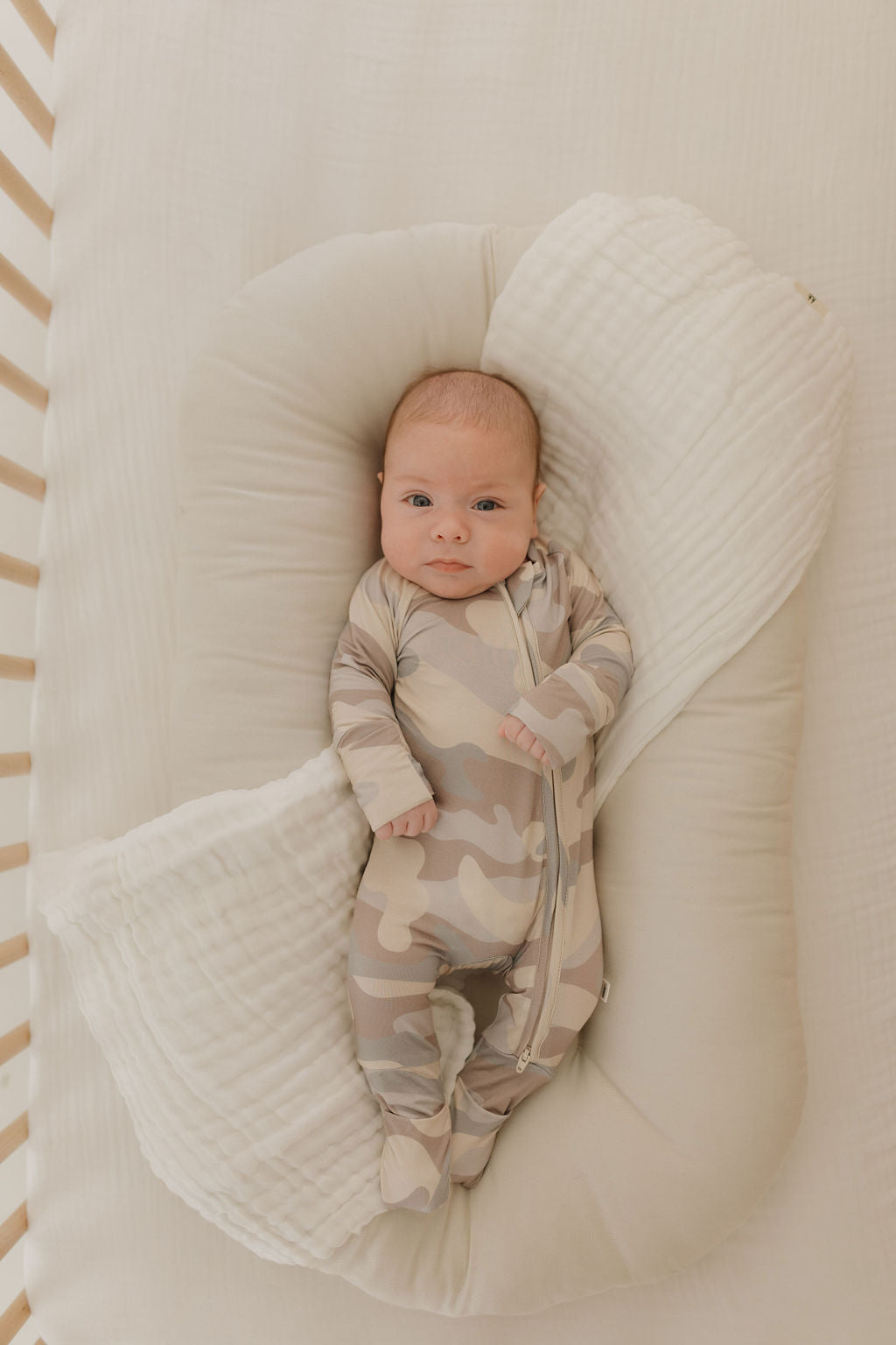 camo bamboo pajamas // ZIPPY