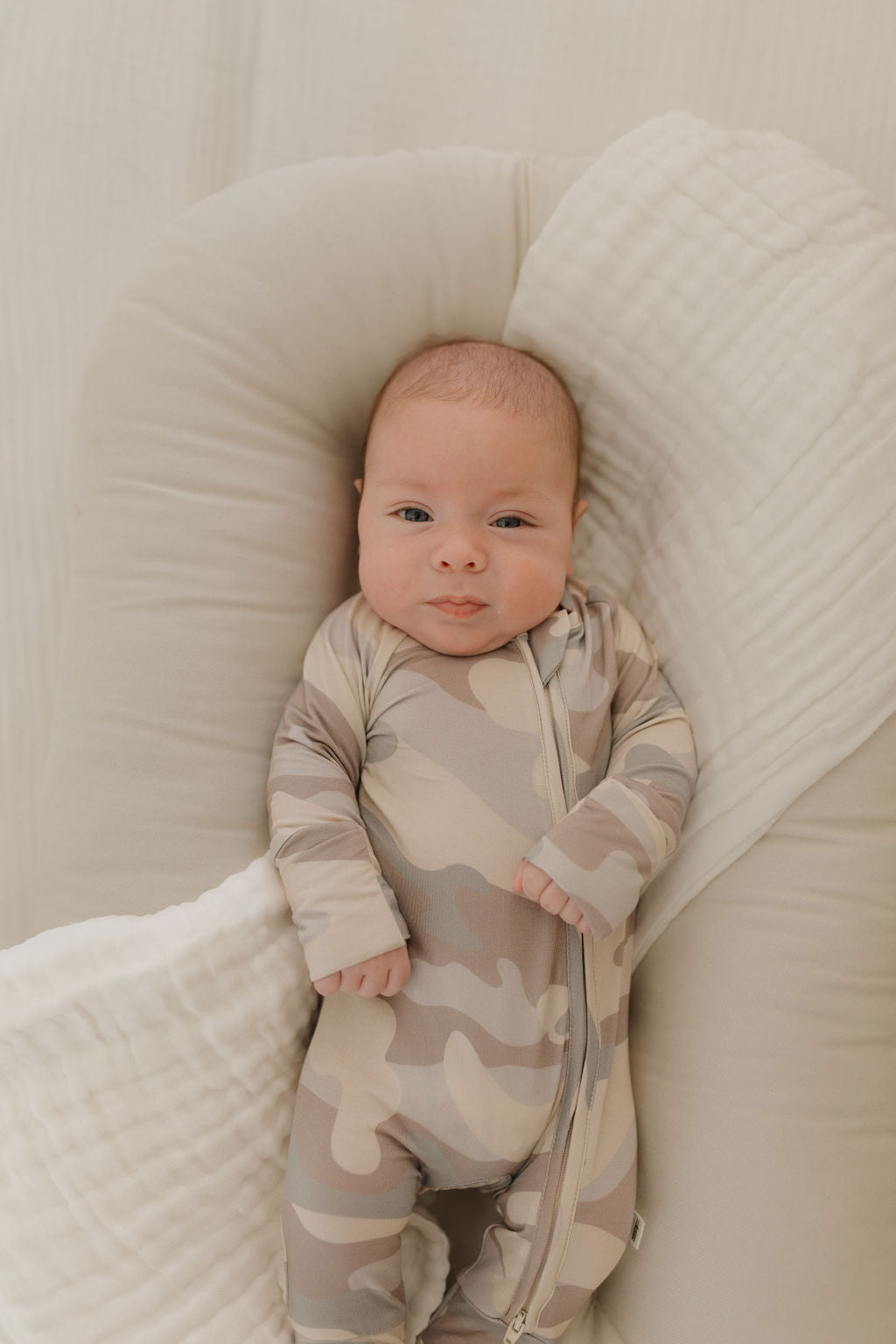camo bamboo pajamas // ZIPPY