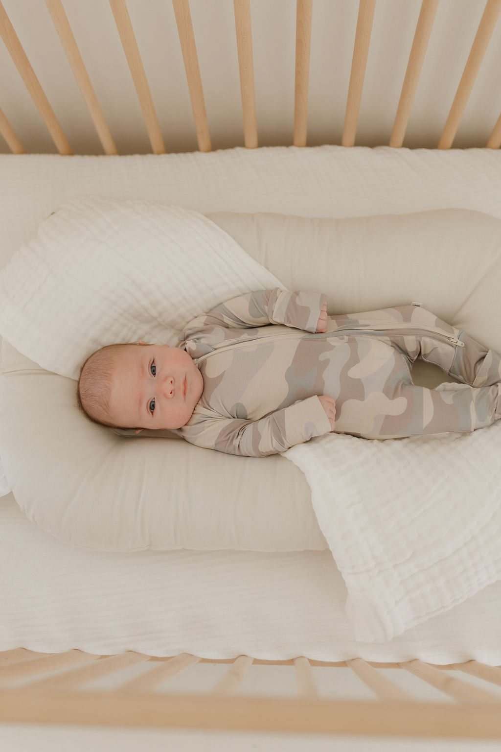 camo bamboo pajamas // ZIPPY