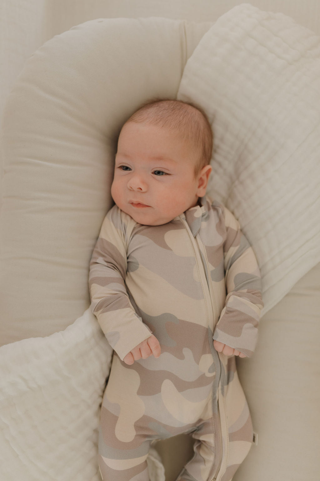 camo bamboo pajamas // ZIPPY