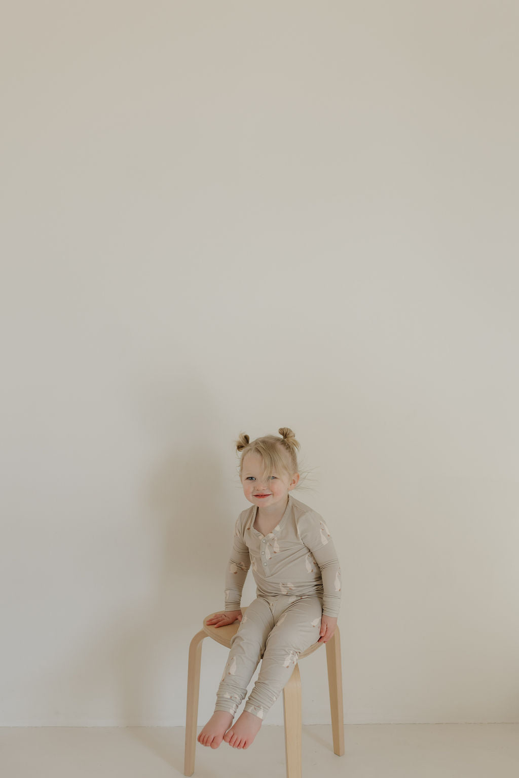 silly goose bamboo pajamas // LONG-SLEEVE TWO-PIECE SET (sizing up to 10/12)