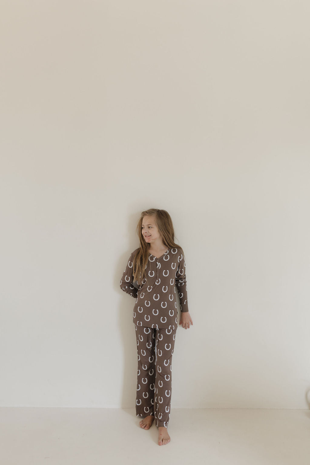 giddy up bamboo pajamas // youth flares