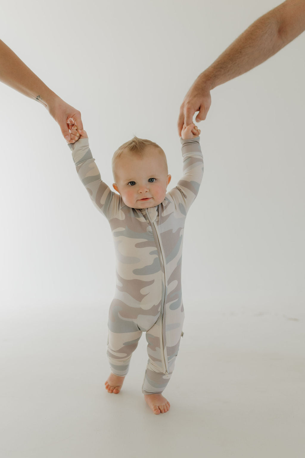 camo bamboo pajamas // ZIPPY