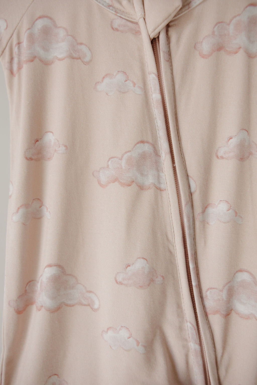 neutral blush cloud bamboo pajamas // SHORTIE (mama + me)