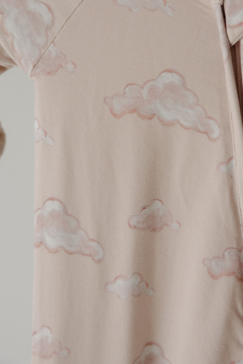 neutral blush cloud bamboo pajamas // ZIPPY