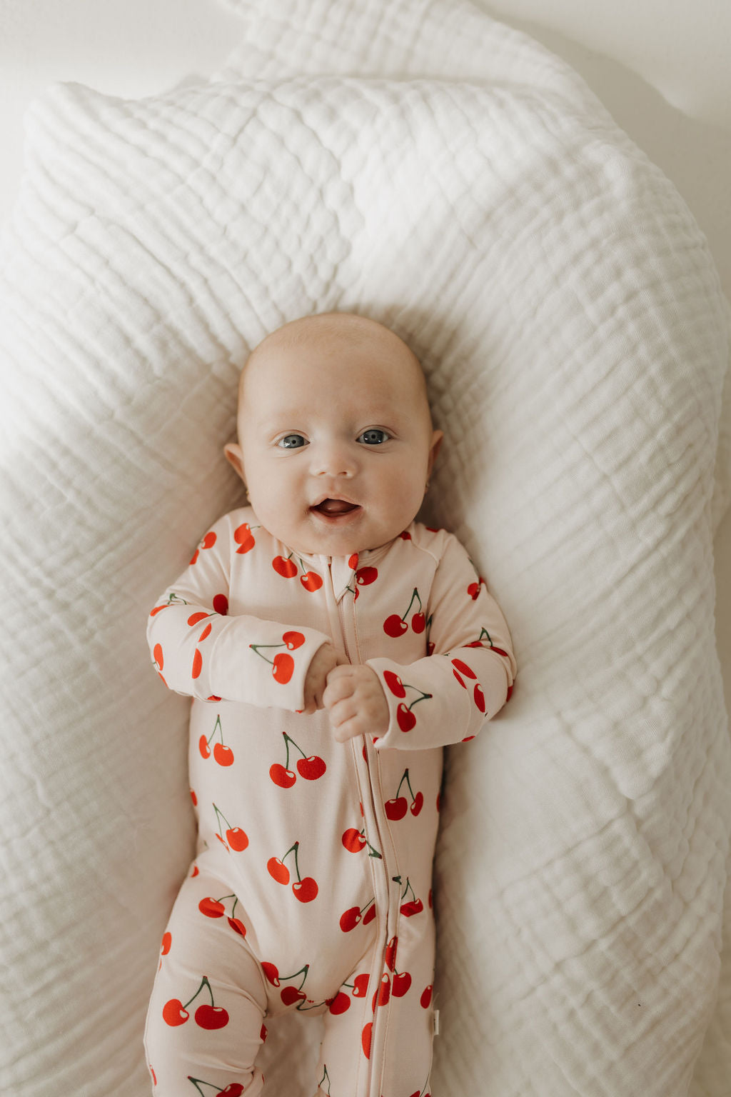 cherry orchard bamboo pajamas // ZIPPY
