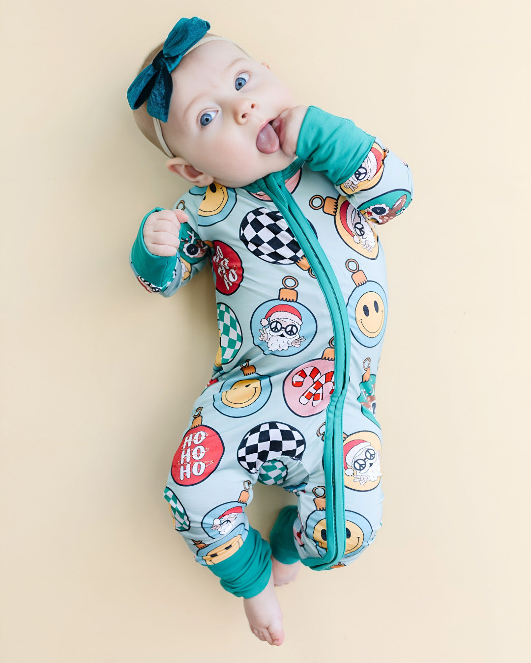christmas ornaments bamboo pajamas // ZIPPY