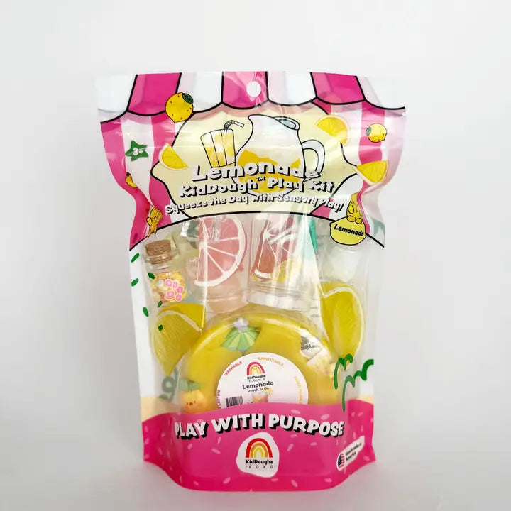 lemonade kid-dough play kit