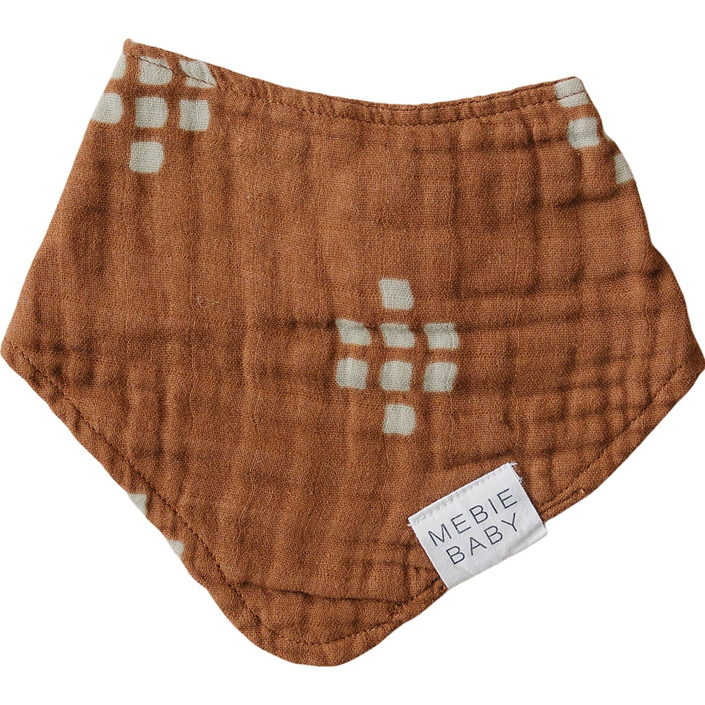 muslin bib // boho chestnut