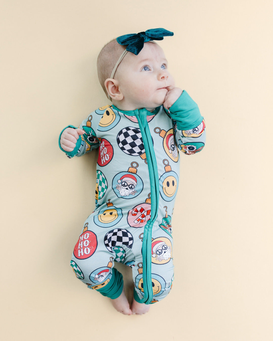 christmas ornaments bamboo pajamas // ZIPPY