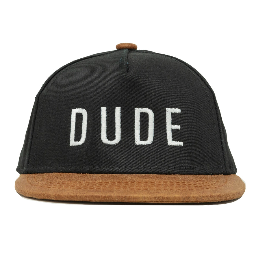 snapback hat // dude (baby AND youth)