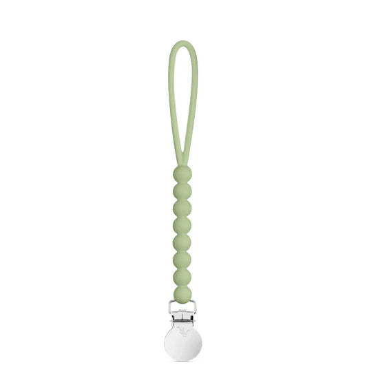 judy pacifier clip // sage