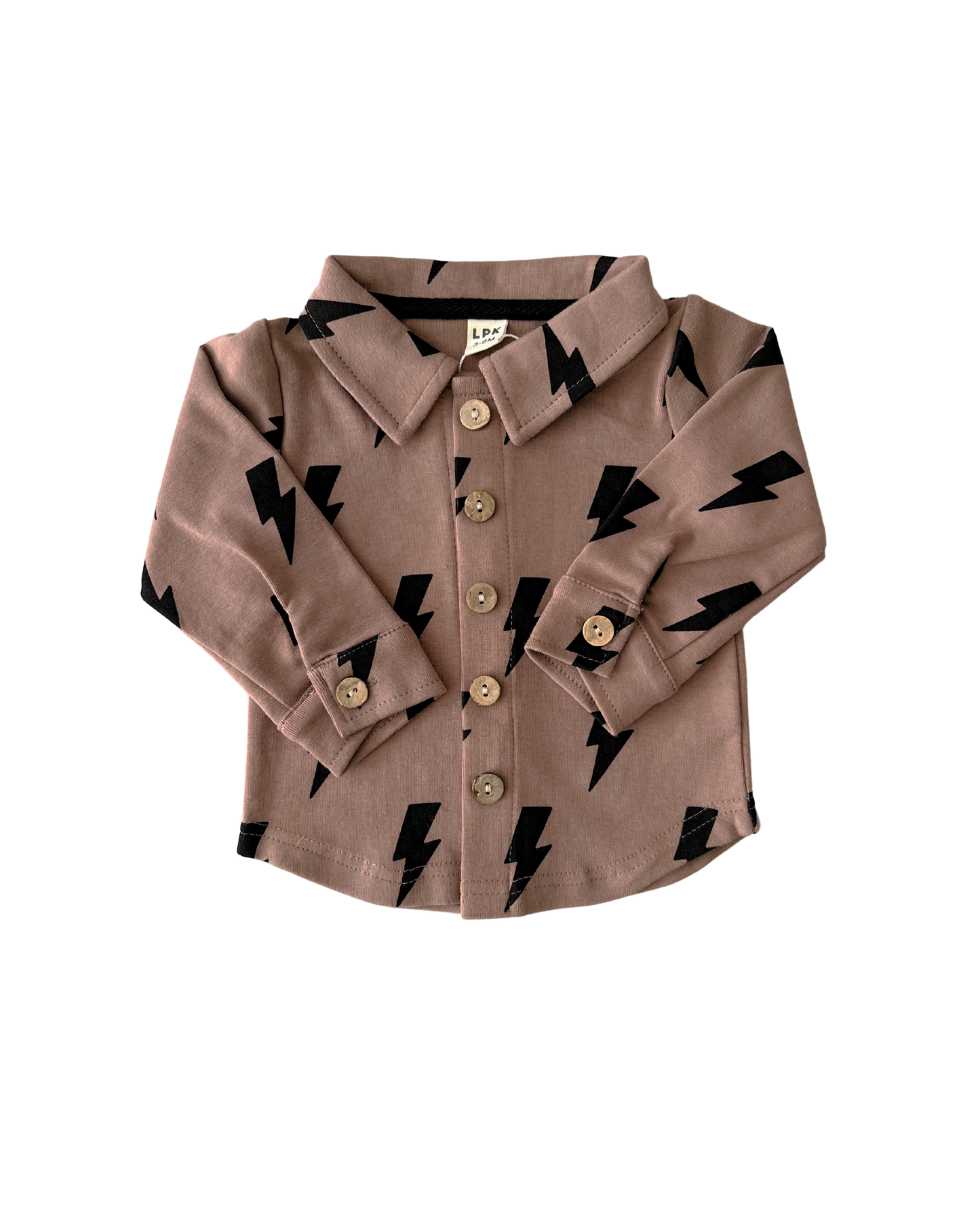 shacket // mocha bolts (*available in extended sizing up to 8/9*)