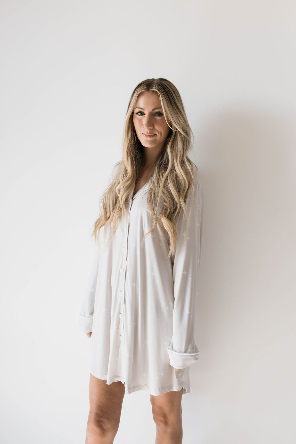 women's bamboo night gown // sparkle