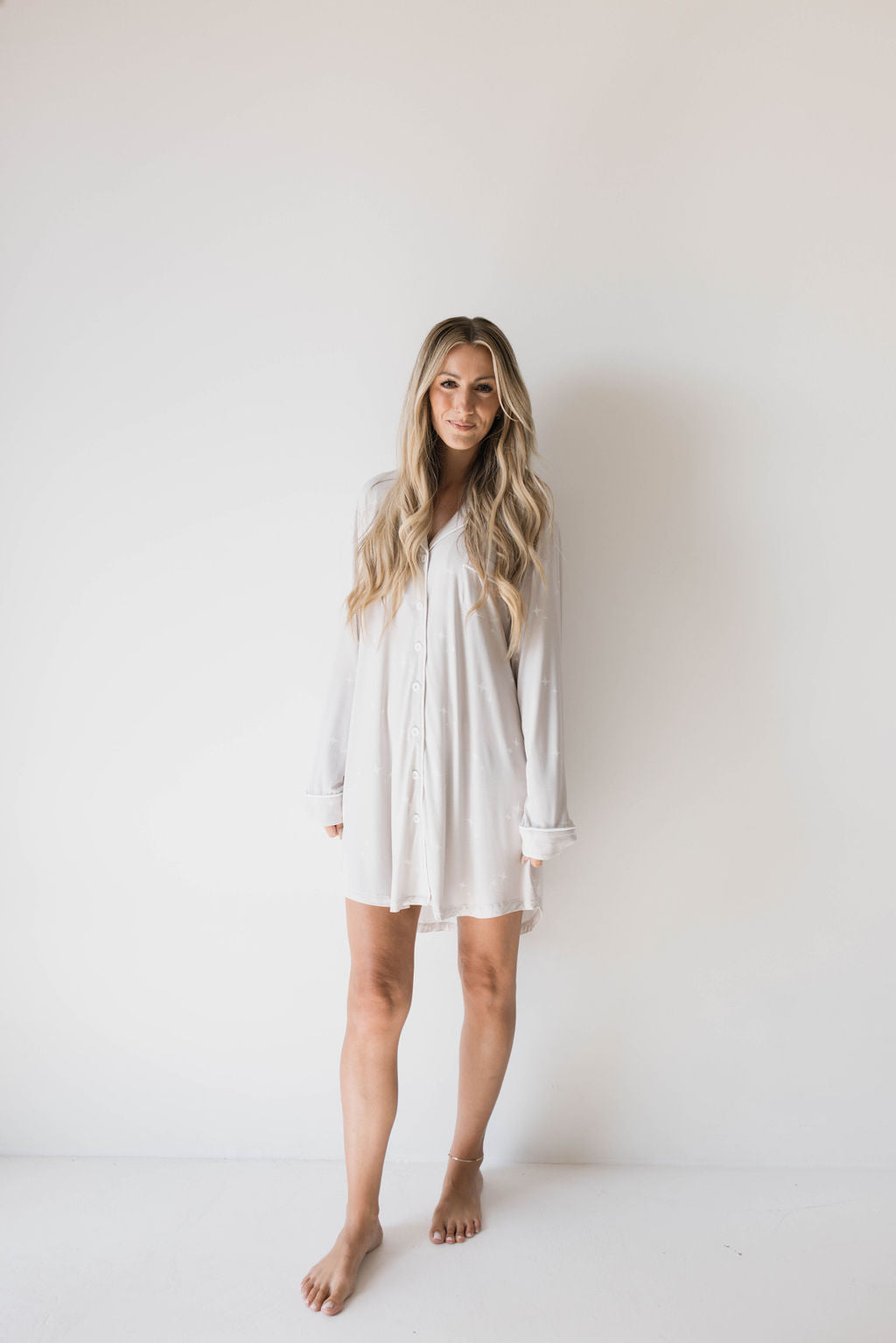 women's bamboo night gown // sparkle
