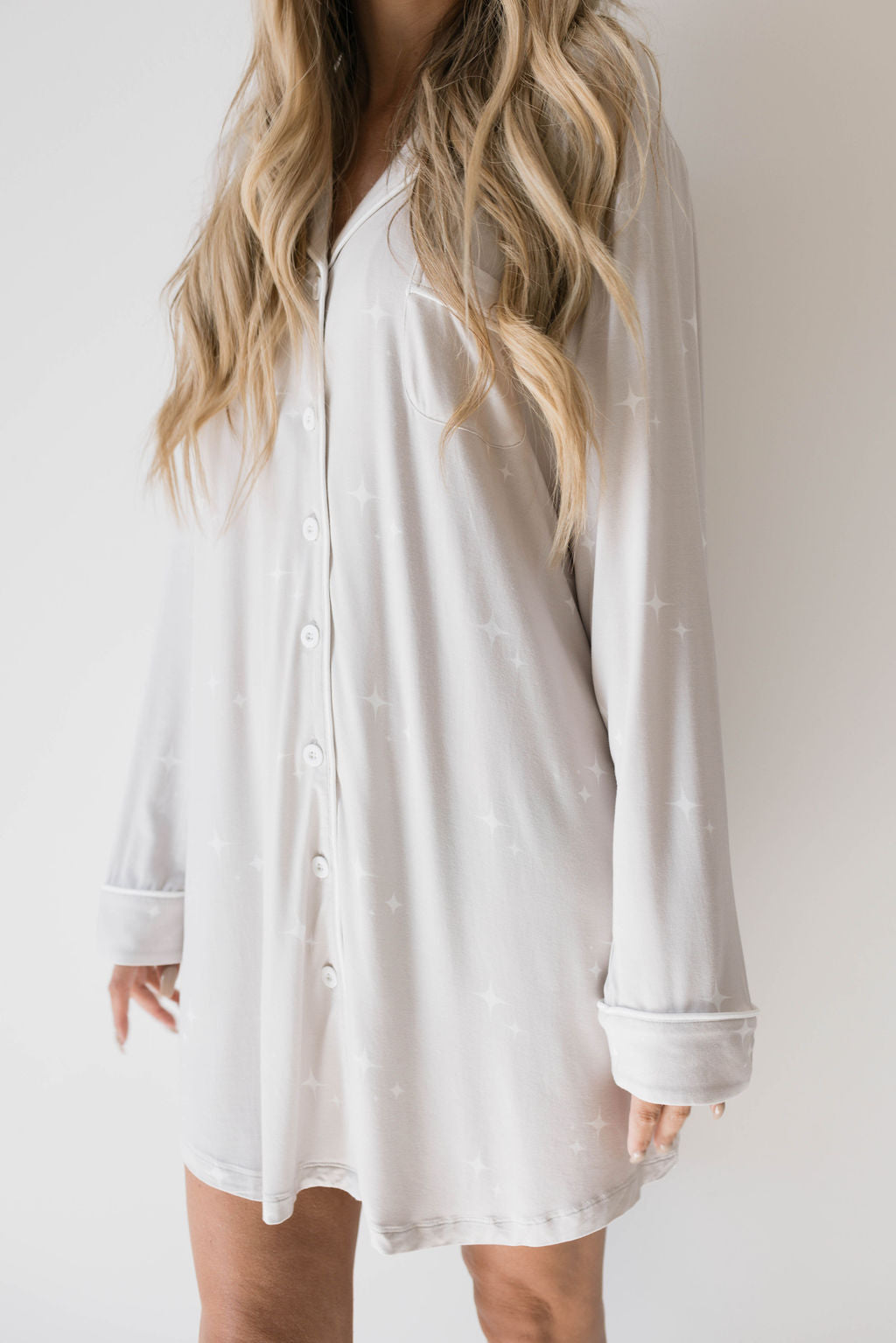 women's bamboo night gown // sparkle
