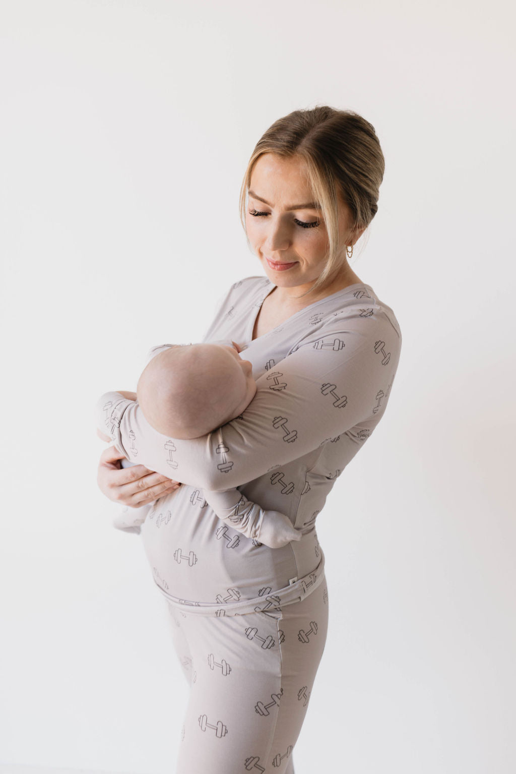 women's bamboo pajamas // arm day